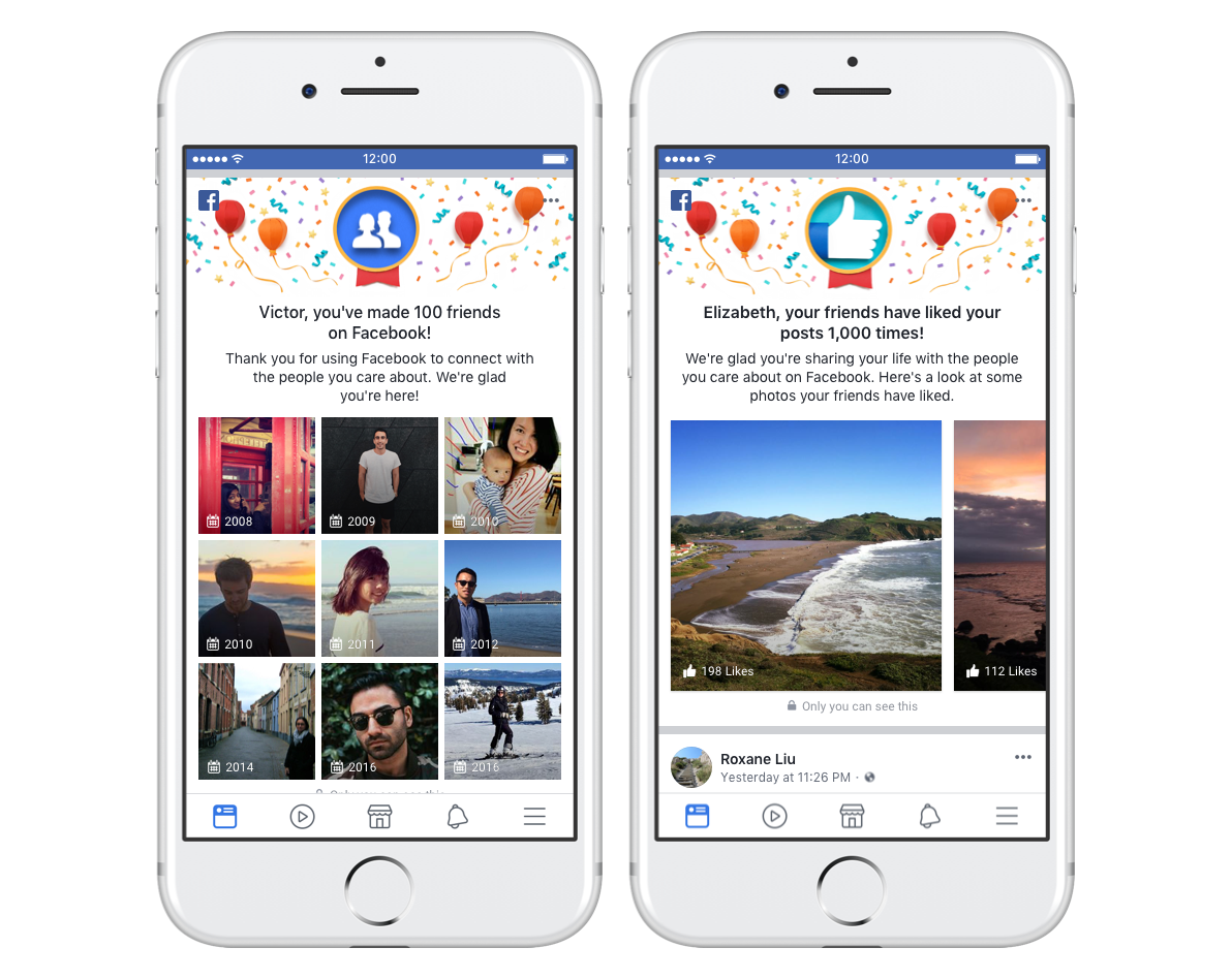 Facebook announces new ways to enjoy memories with friends