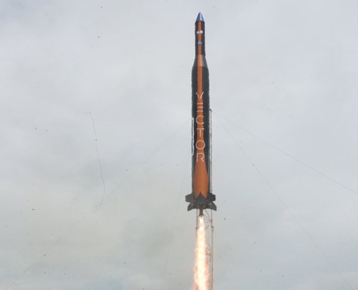 Micro satellite launcher Vector flies first rocket from Spaceport Camden