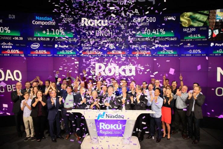 Roku soars 26% after smashing first earnings report