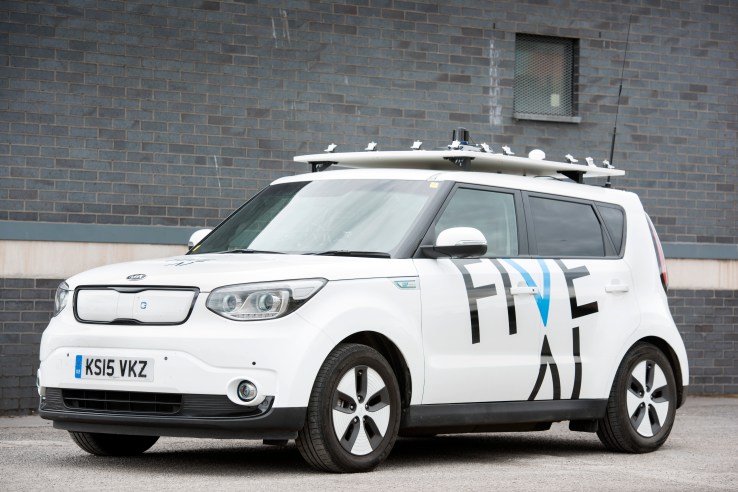 UK’s FiveAI gets $35M to build a taxi service powered by its own self-driving car platform