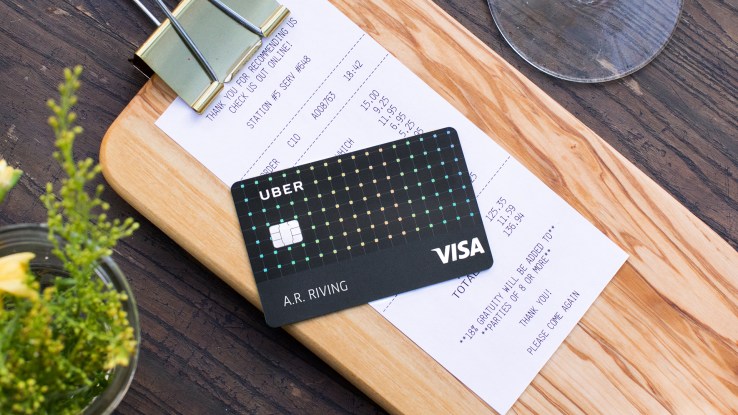 Uber introduces a credit card