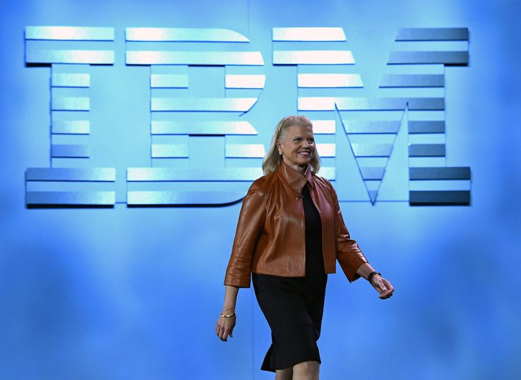 IBM’s year-over-year revenue didn’t decline in the last quarter