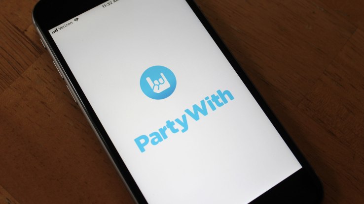 PartyWith’s new app is part event-finder, part friend-finder