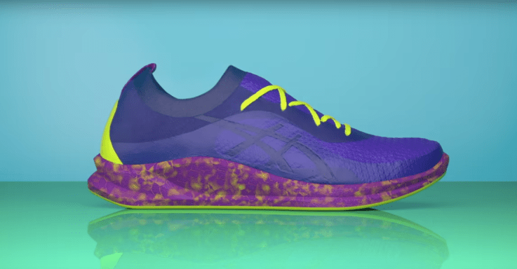 Asics is using microwave technology to create custom midsoles in as little as 15 seconds