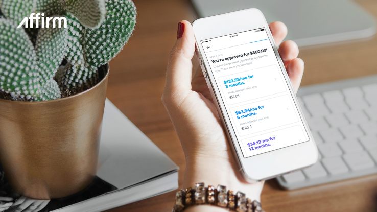 Affirm launches app to break purchases into monthly payments