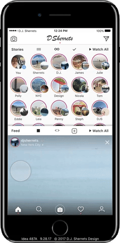 Imagining Instagram: Stories-first