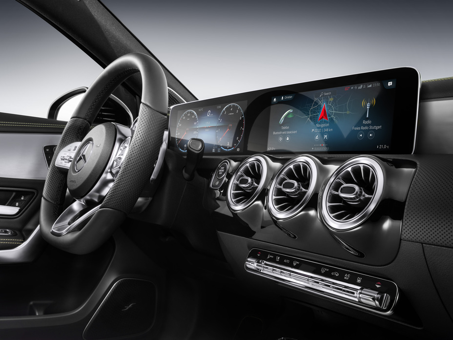 photo of Mercedes-Benz’s new MBUX in-car assistant and smart UI rocks image