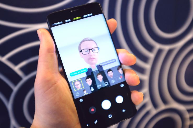 Samsung’s AR Emoji taps creepy avatars and Disney characters to compete with Animoji