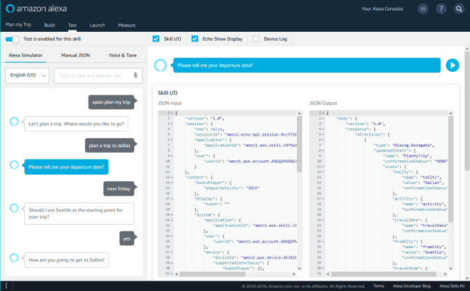 Amazon’s Alexa Skills Developer Console gets its biggest redesign since launch