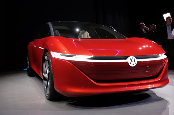 Volkswagen’s latest I.D. concept EV is a stunner self-driving sport sedan