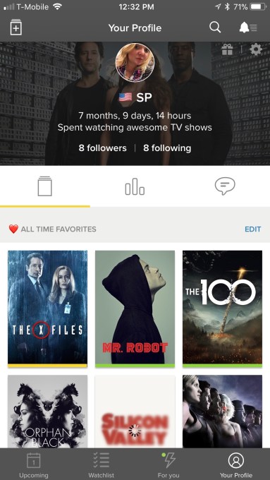 TV Time, the TV tracking app with over a million daily users, can now find your next binge
